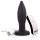 Screaming Plug - Akku, Funk Analdildo (Schwarz)