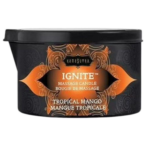 Kama Sutra - vegane Massagekerze - süße Mango (170g)