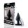 Schreiender Plug XL - Analvibrator (Schwarz)