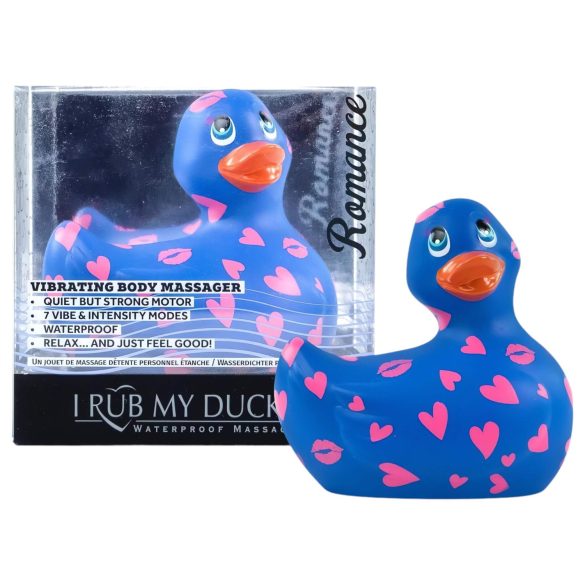 My Duckie Romance 2.0 - Wasserdichter Klitoris-Vibrator (Blau-Pink)