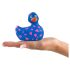My Duckie Romance 2.0 - Wasserdichter Klitoris-Vibrator (Blau-Pink)