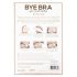 Bye Bra D-F - Unsichtbare Brustlifter - Pink (3 Paare)