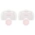 Bye Bra F-H - Unsichtbarer Brustlifters - Rosa (3 Paare)