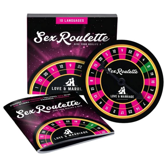 Sex Roulette Love & Married - erotisches Brettspiel (10 Sprachen)