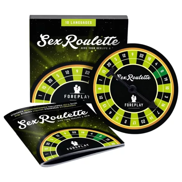 tease & please - Sexroulette Vorspiel - Roulette-Brettspiel für Paare
