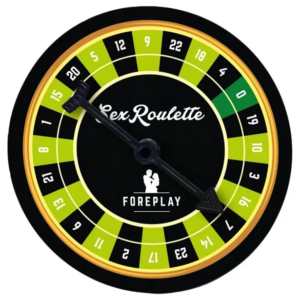 tease & please - Sexroulette Vorspiel - Roulette-Brettspiel für Paare