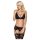 Obsessive 810-SEG-1 - Spitzen Dessous-Set (Schwarz) - L/XL