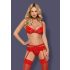 Obsessive Heartina - Dessous-Set (Rot) - L/XL