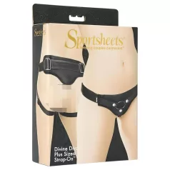 Sportsheets Plus Size - Unterteil für Strap-ons (schwarz)