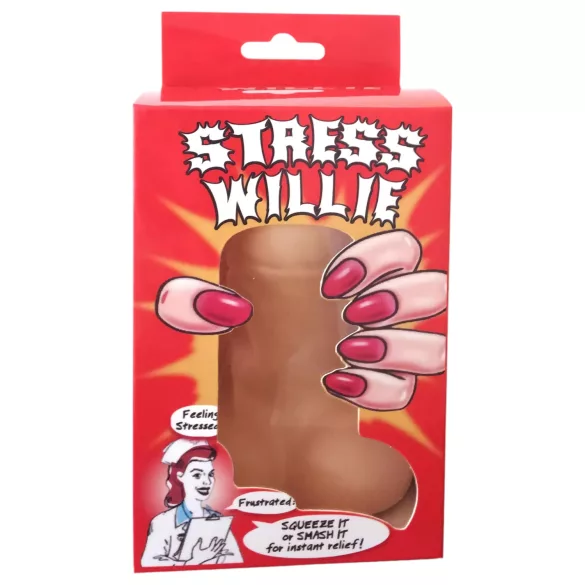 Spencer & Fleetwood - Stress Willie - Stressball - Penis (natur)