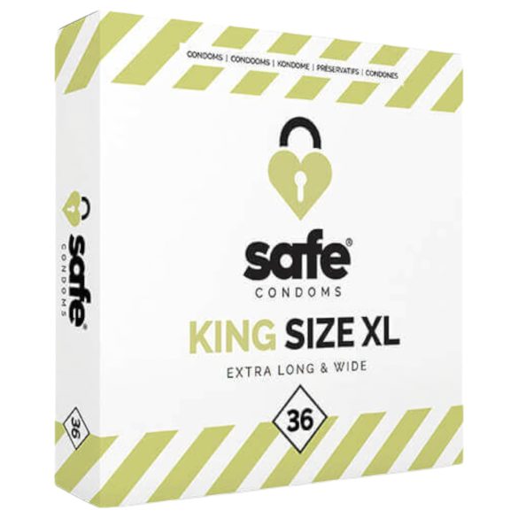 SAFE King Size XL - extra großes Kondom (36 Stück)