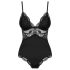Obsessive 810-TED-1 - Spitzen-Body (Schwarz) - XXL