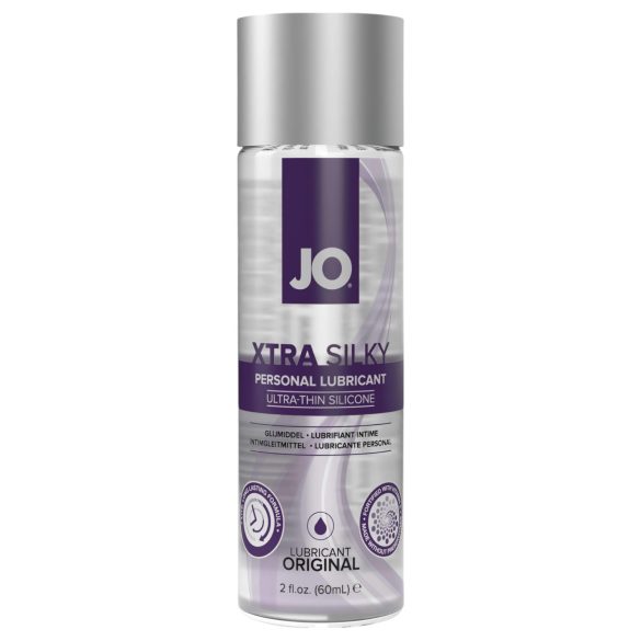 System JO Xtra Silky - Silikon-Gleitmittel mit Vitamin E (60ml)