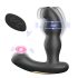 Hiross - Rotierender Anal-Vibrator (Schwarz)