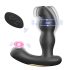 Hiross - Rotierender Anal-Vibrator (Schwarz)