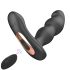 Hiross - Rotierender Anal-Vibrator (Schwarz)