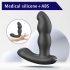 Hiross - Rotierender Anal-Vibrator (Schwarz)