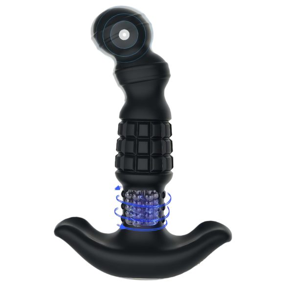 Aixiasia Abake - rotierender Analvibrator (schwarz)