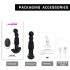 Aixiasia Abake - rotierender Analvibrator (schwarz)