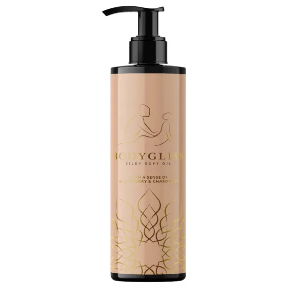 Bodygliss - Massageöl & Gleitmittel - Erdbeere (150ml)