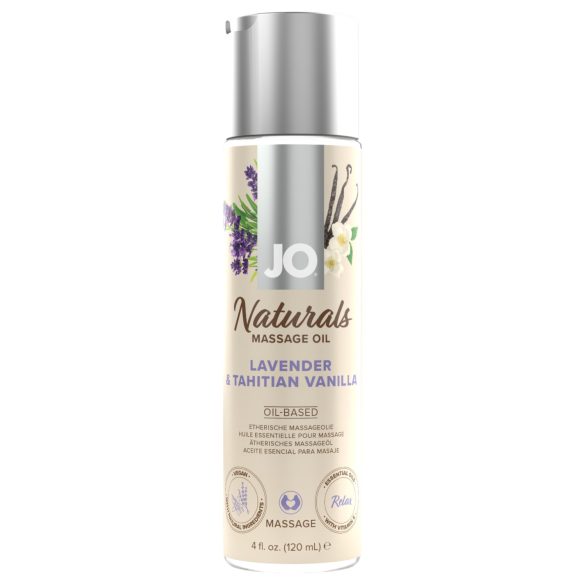 System JO Massageöl Lavendel-Vanille (120ml)