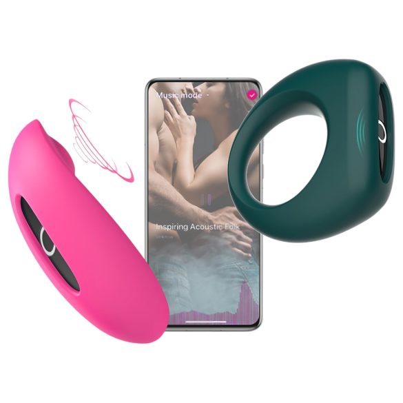 Magic Motion - Partner-Vibrator-Set (Pink-Grün)