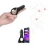 Magic Motion Rise - Intelligenter, akkubetriebener Vibrations-Penisring (Schwarz)