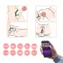 Magic Motion Rise - App-gesteuerter Vibrations-Penisring für Männer (grün)