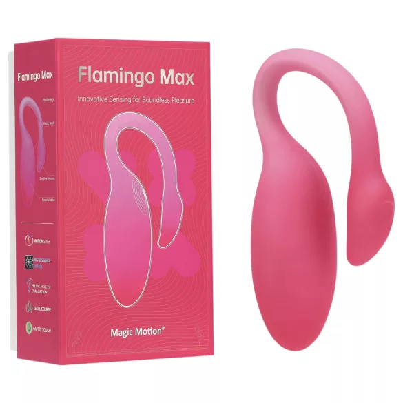 Magic Motion Flamingo Max - App-gesteuertes Vibro-Ei (Pink)