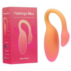   Magic Motion Flamingo Max - tragbares app-gesteuertes Vibroei (orange)