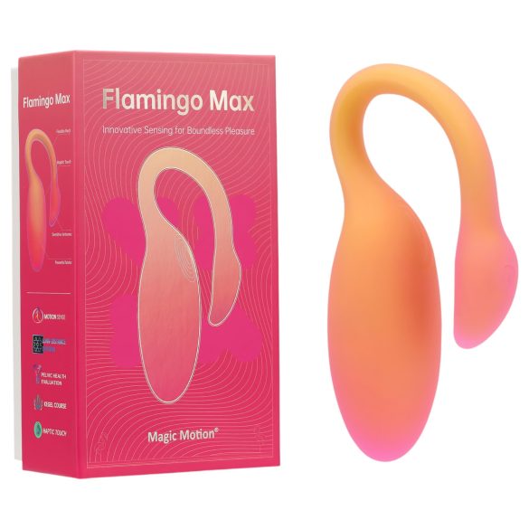 Magic Motion Flamingo Max - Intelligentes Vibro-Ei (Orange)
