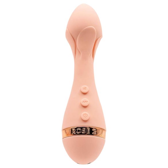 Vush The Rose 2 - Akku, wasserdichter Vibrator (Pink)