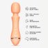 Vush Majesty 2 - Wiederaufladbarer, wasserdichter Vibrator (Orange)