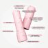 Vush Pop Gloss - Wiederaufladbarer wasserdichter Mini-Vibrator (Pink)