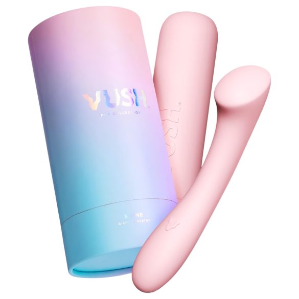 Vush Pop Shine - Wiederaufladbarer, wasserdichter G-Punkt Vibrator (Pink)