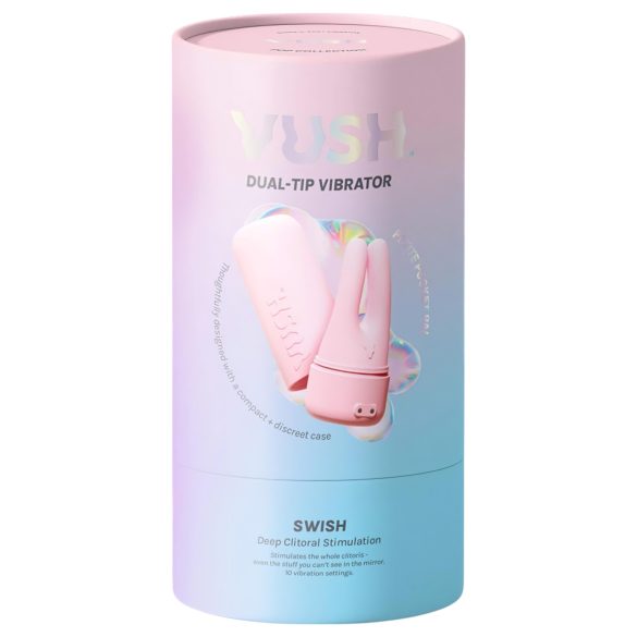 Vush Pop Swish - Akku-Wasserdichter Klitorisvibrator (Pink)