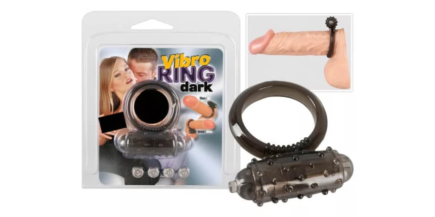 You2Toys - Silikon-Penisring mit Vibration