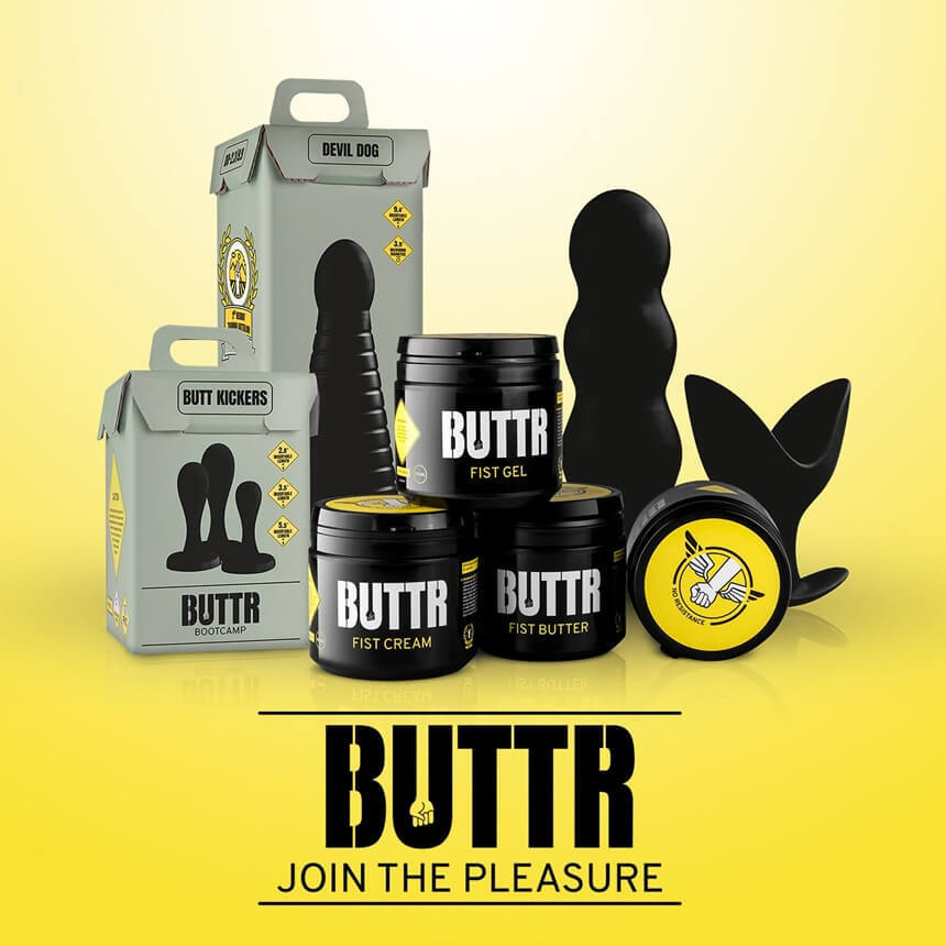 BUTTR Fisting Produkte: Fisting Gel, Fisting Dildo, Fisting Handschuh | Desirel.at Sex Shop - 100% diskret