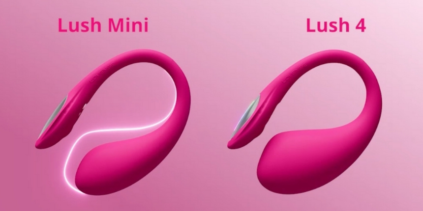 Lovense Lush Mini & 4 Smart Vibrator-Ei | Desirel Sex Shop