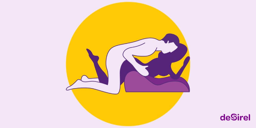 Sexstellung Optimaler Winkel mit dem Desirel Magic Sexkissen | Desirel.at Sexshop