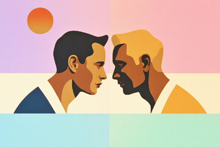 Ein Paar hält innigen Blickkontakt, um das Verlangen lebendig zu halten. | Desirel.at Online Sexshop