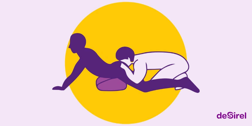 Sexstellung Spielerische Tiefe mit dem Desirel Magic Sexkissen | Desirel.at Sexshop